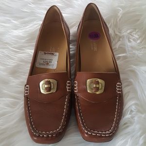 Cute leather loafers